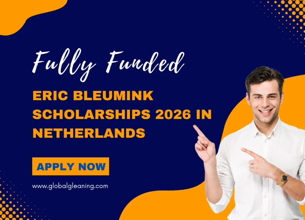 details about Eric Bleumink Scholarships 2026 in Netherlands | Fully Funded