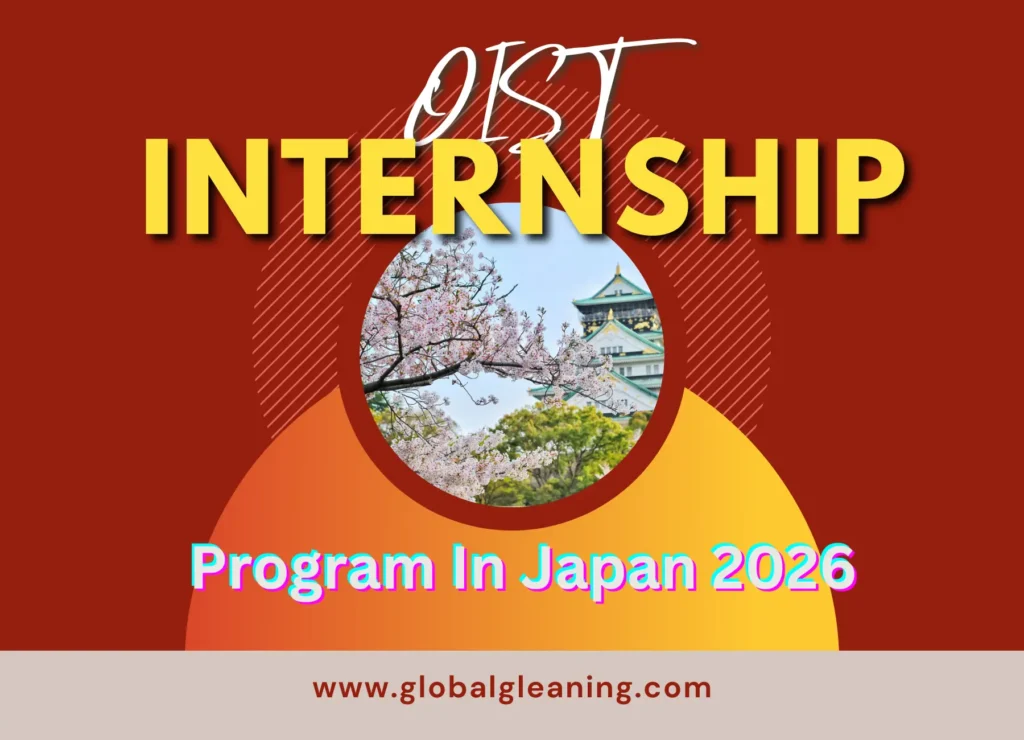 details about OIST Internship Program 2026 in Japan