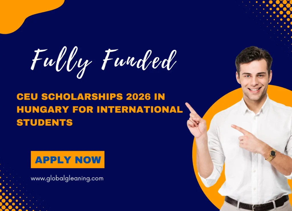 CEU Scholarships 2026 in Hungary